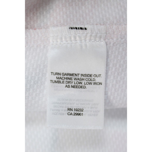 Alfred Dunner Jacket Women 10 Open Lightweight Shoulder‎ Pad Pink Floral Print - Picture 11 of 13